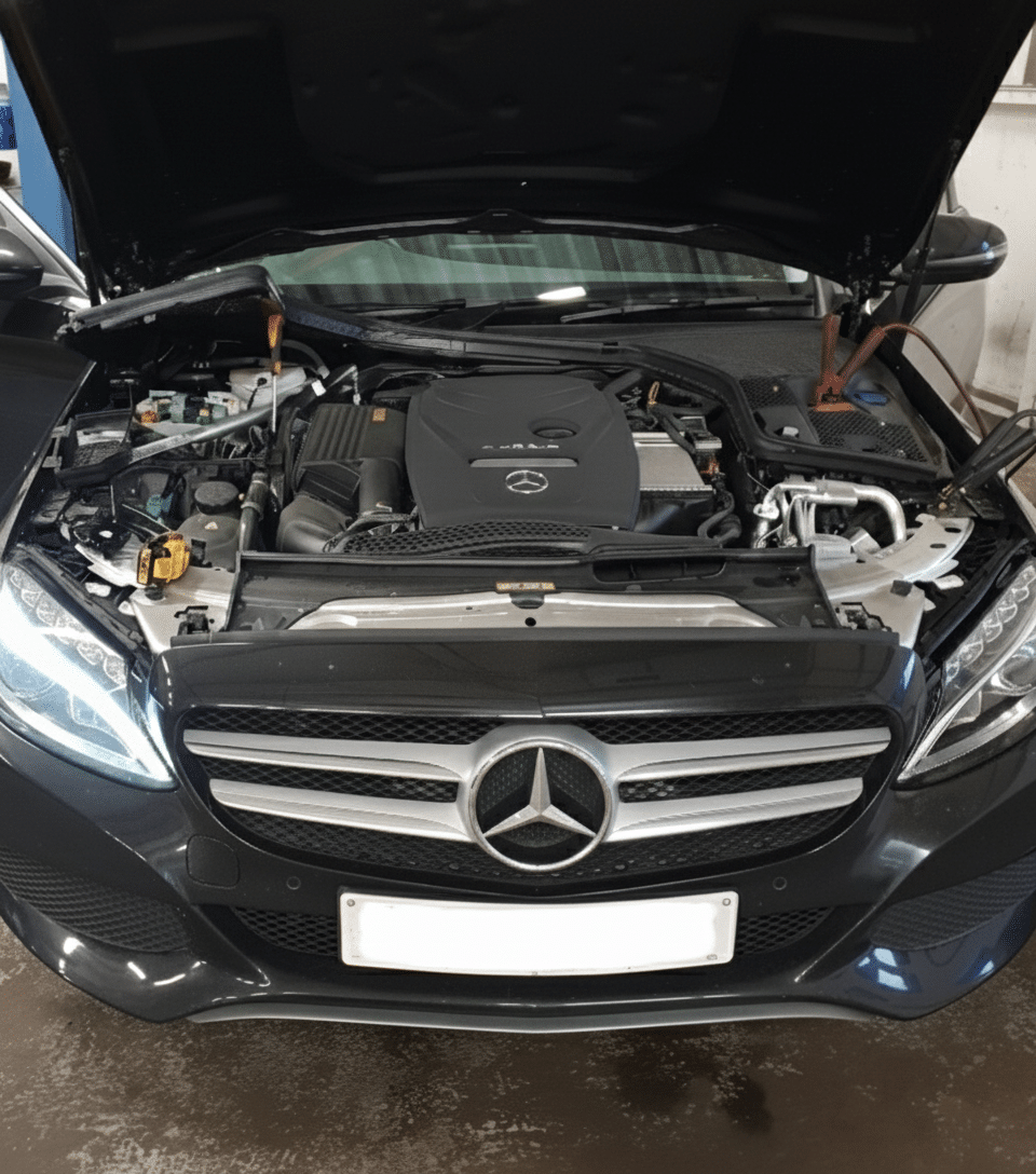 Mercedes CLS320 Boost Problem Successfully Resolved at Roade Main Garage