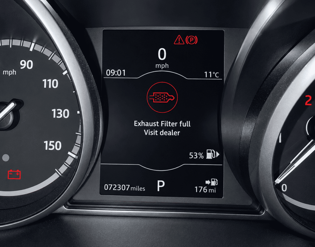 Land Rover DPF Fault: From Warning Lights to Repair on a Discovery Sport